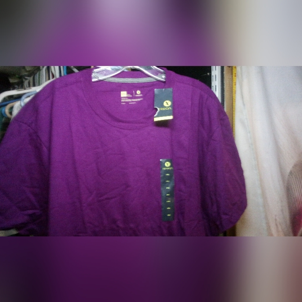 x fusion T-shirt party-purple